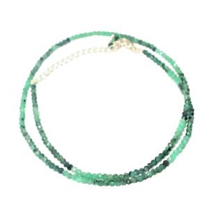 Emerald (Natural) Gemstone Necklace