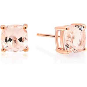 Morganite Hand-Crafted Earrings